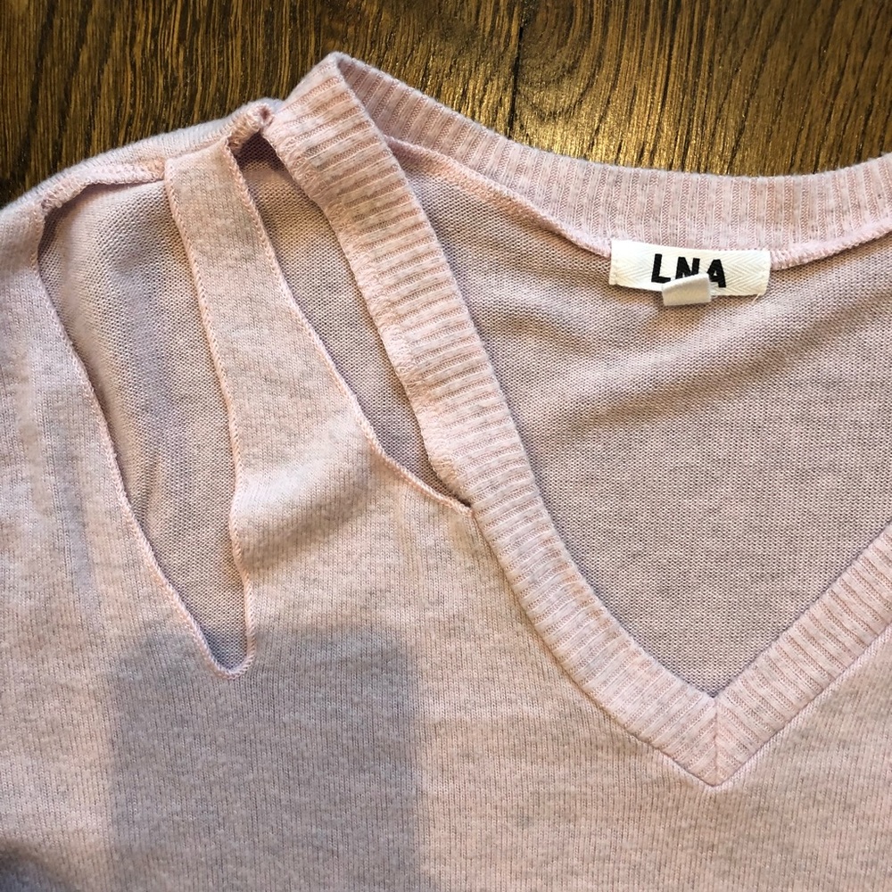 Lna Double Slash Sweatshirt View 2